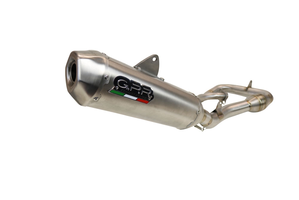 Escape compatível com Kawasaki KX 250 F 2009-2016, Pentacross Inox, Escape racing linha completa, silencioso mais coletor com dbkiller, não homologado 