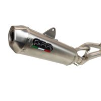 Escape compatível com Yamaha YZ 450 FX 2016-2018, Pentacross Inox, Escape racing linha completa, silencioso mais coletor com dbkiller, não homologado 