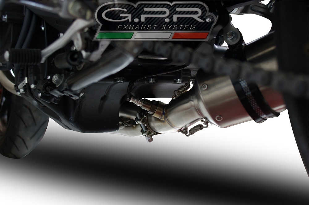 Escape compatível com Yamaha Mt-09 2014-2016, Albus Ceramic, Sistema homologado com catalisador linha completa, silencioso mais coletor 