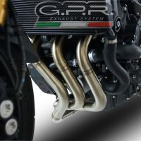 Escape compatível com Yamaha Mt-09 2014-2016, Albus Ceramic, Sistema homologado com catalisador linha completa, silencioso mais coletor 