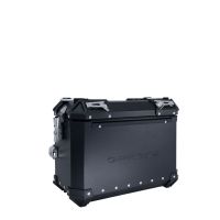 GPR TECH compatível com  Bmw R 1300 GS 2023/2025 Kit tríptico fabricado em preto, com Top case 45 Lt + Side Cases 38 Lt + 38 Lt + suporte de rack geral cor prata Capacidade do baú superior 45 litros + capacidade dos baús laterais 38 litros + 38 litros
