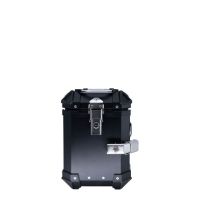 Par de malas laterais em alumínio cor preta com porta-bagagem específico GPR TECH compatível com  Kawasaki Versys 650 2021/2022 e5