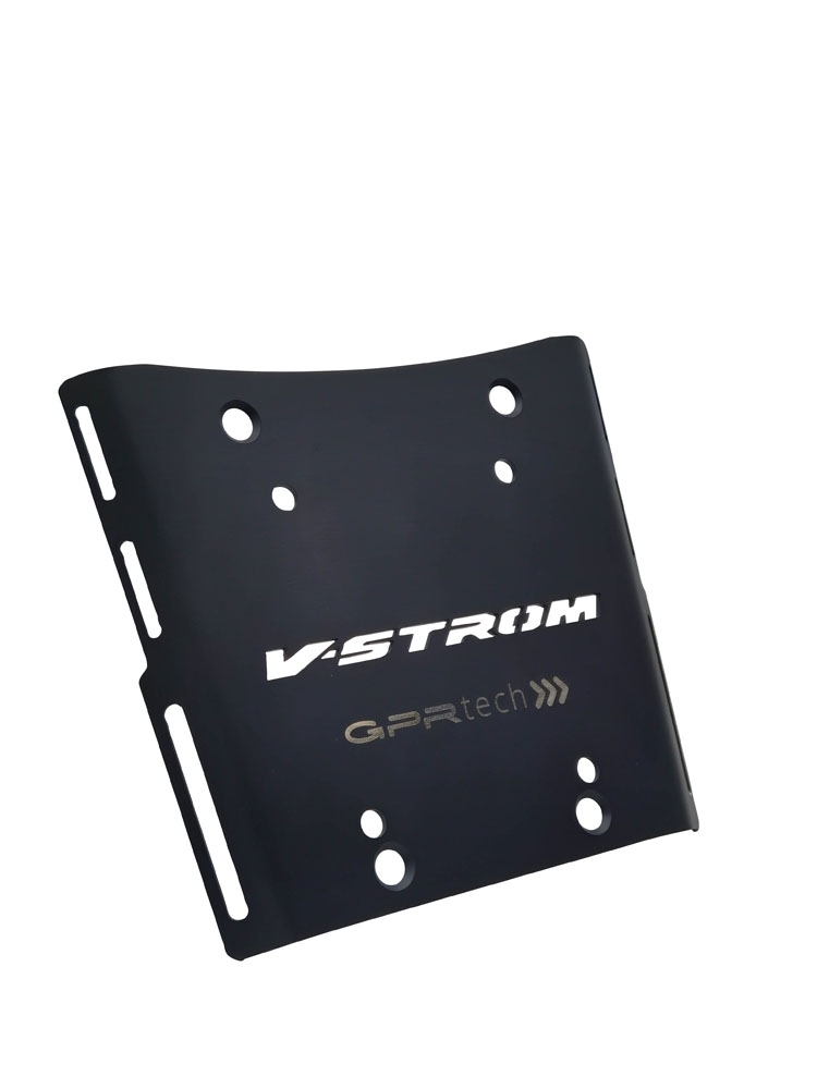 Placa de encaixe específica Top Case ALPITECH 55 LT GPR TECH compatível com Suzuki V-Strom Dl 650 2012/2016 e3