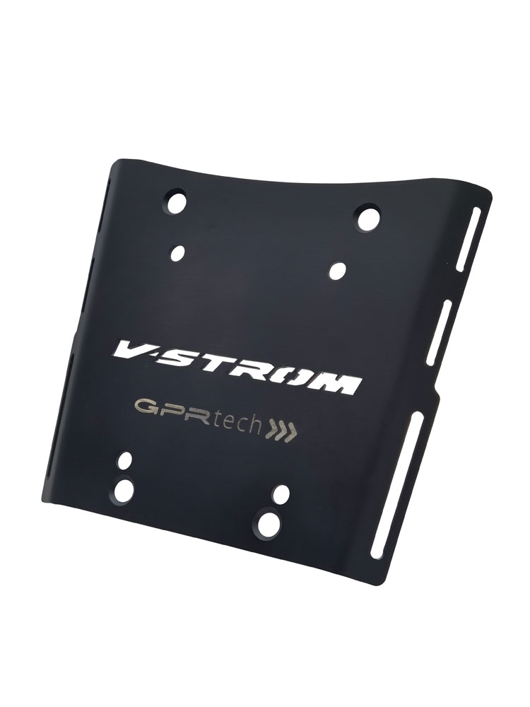 Placa de encaixe específica Top Case ALPITECH 55 LT GPR TECH compatível com Suzuki V-Strom Dl 650 2012/2016 e3
