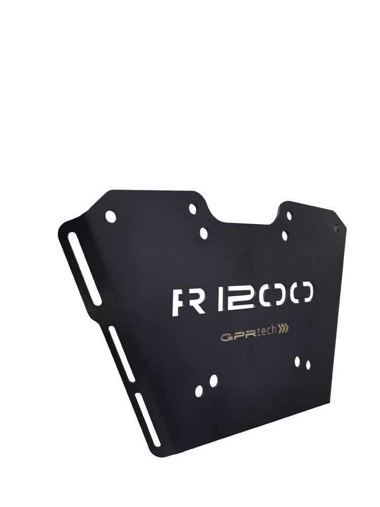 Placa de encaixe específica Top Case ALPITECH 55 LT GPR TECH compatível com Bmw R 1250 R - Rs 2021/2024 e5