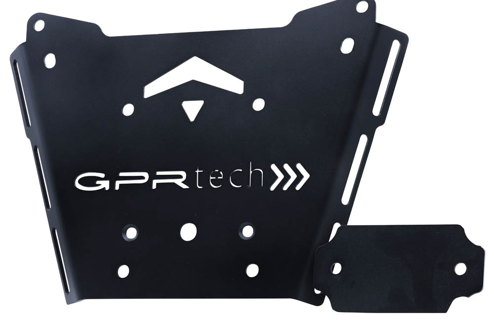 Placa de encaixe específica Top Case ALPITECH 55 LT GPR TECH compatível com Bmw R 1250 R - Rs 2021/2024 e5