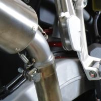 Escape compatível com Aprilia Tuareg 660 2021-2024, Albus Evo4, Escape legal, homologado, silenciador com db killer removível e tubo de ligação específico 