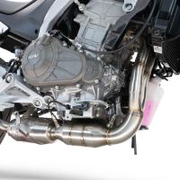 Escape compatível com Aprilia RS 457 2024-2025, Powercone Evo, Escape racing linha completa, silencioso mais coletor com dbkiller, não homologado 