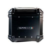 Top case em alumínio, cor preta com placa específica incluída Top case maletas GPR TECH compatível com Benelli Trk 251 2019/2023