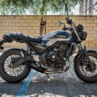 Escape compatível com Kawasaki Z 650 RS 2021-2023, M3 Black Titanium, Escape Racing, linha completa, fornecido com coletor específico, artigo sem homologação 