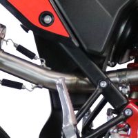 Escape compatível com Beta RR 125 4T Enduro 2021-2024, Albus Evo4, Escape legal, aprovado, com db killer removível, tubo de conexão e conversor catalítico 