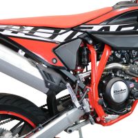 Escape compatível com Beta RR 125 4T Enduro 2021-2024, Decatalizzatore, Sistema racing Linha completa, silencioso mais coletor 