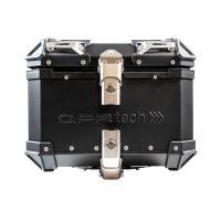 GPR TECH TOP CASE ALPI-TECH 26 LT. PRETO Top case em alumínio, cor preta com placa universal incluída Capacidade Litros 26