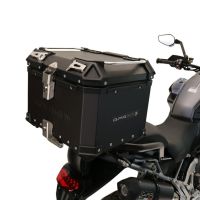 Top case em alumínio, cor preta com placa específica incluída Top case maletas GPR TECH compatível com Triumph Tiger 900 2020/2023 e5