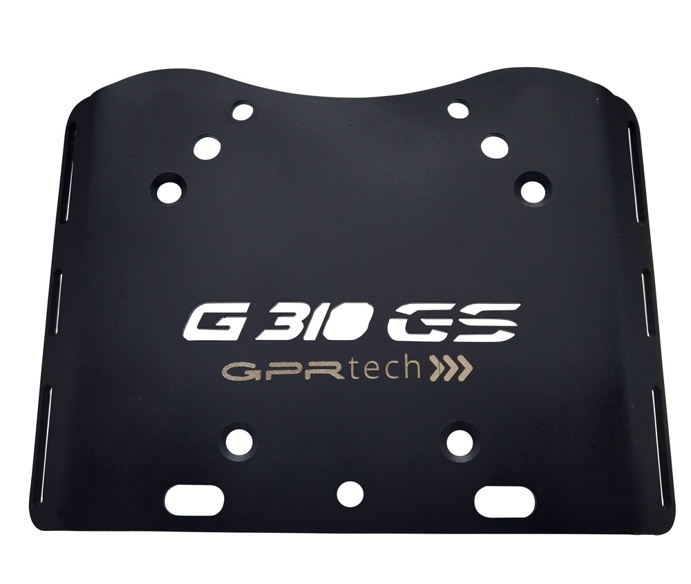 Placa de encaixe específica Top Case ALPITECH 55 LT GPR TECH compatível com Bmw G 310 Gs 2022/2024 e5