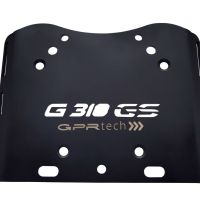 Placa de encaixe específica Top Case ALPITECH 55 LT GPR TECH compatível com Bmw G 310 Gs 2017/2021 e4