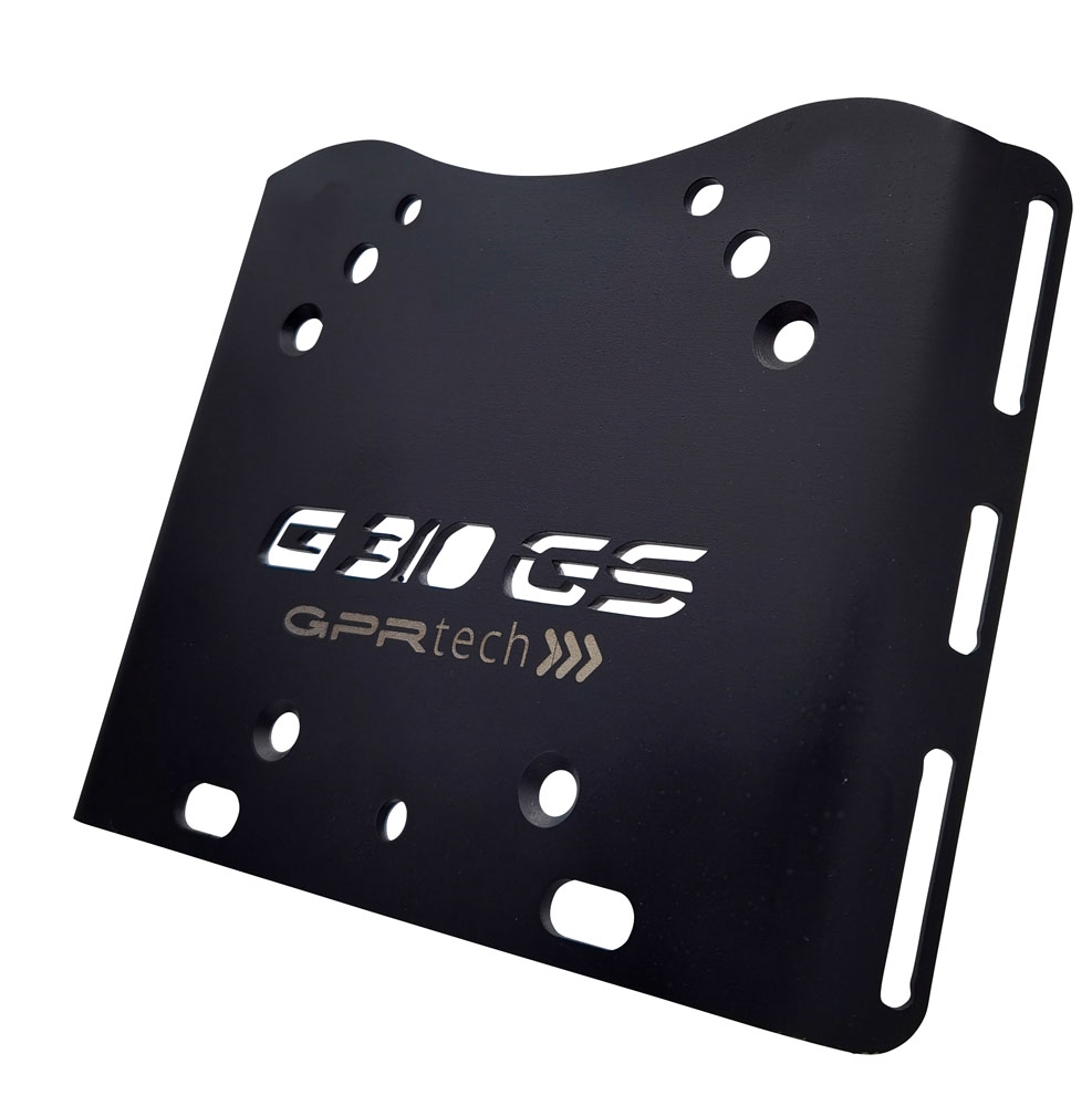 Placa de encaixe específica Top Case ALPITECH 55 LT GPR TECH compatível com Bmw G 310 Gs 2022/2024 e5