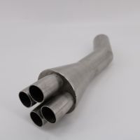 Escape compatível com Bmw K 100 1983-1994, Cafè Racer 4in1, Sistema racing Tubo de ligação 4in1 Transformação Cafe Racer 