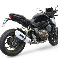 Escape compatível com Honda Cbr 650 F 2017-2018, Albus Evo4, Sistema homologado com catalisador linha completa, silencioso mais coletor 