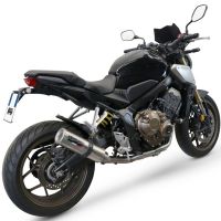 Escape compatível com Honda Cb 650 F 2014-2016, M3 Inox , Sistema homologado com catalisador linha completa, silencioso mais coletor 