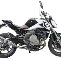 Escape compatível com Cf Moto 400 NK 2019-2020, M3 Inox , Escape legal, homologado, silenciador com catalisador, db killer removível e tubo de ligação específico 