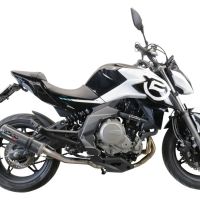 Escape compatível com Cf Moto 650 Mt 2019-2020, M3 Poppy , Escape legal, homologado, silenciador com catalisador, db killer removível e tubo de ligação específico 
