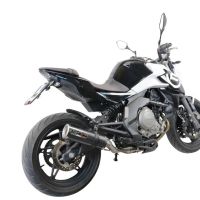 Escape compatível com Cf Moto 650 Mt 2019-2020, M3 Poppy , Escape legal, homologado, silenciador com catalisador, db killer removível e tubo de ligação específico 