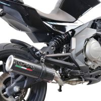 Escape compatível com Cf Moto 650 Mt 2019-2020, M3 Poppy , Escape legal, homologado, silenciador com catalisador, db killer removível e tubo de ligação específico 