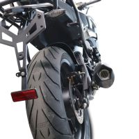 GPR escape compatível com  Cf Moto 650 Gt 2022-2024, New Grand Prix Evo Poppy, Escape legal, homologado, silenciador com db killer removível e tubo de ligação específico 