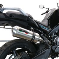 Escape compatível com Cf Moto 800 Mt Sport 2025-2026, Satinox , Escape legal, homologado, silenciador com db killer removível e tubo de ligação específico 