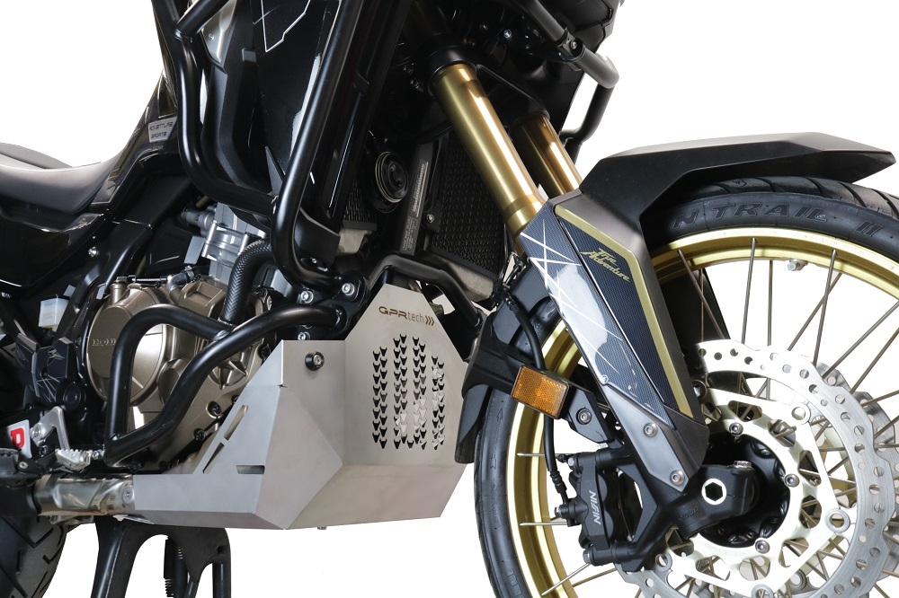 Placa antiderrapante de titânio GPR TECH compatível com Honda Crf 1100 L Africa Twin DCT 2021/2024 e5