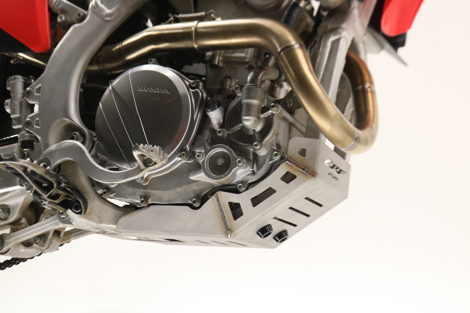 Placa antiderrapante de titânio GPR TECH compatível com Honda Crf 450 R-RX 2021/2024