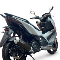 Escape compatível com Zontes D 125 2022-2024, Pentascooter, Sistema homologado com catalisador linha completa, silencioso mais coletor 