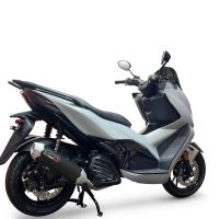 Escape compatível com Zontes D 125 2022-2024, Pentascooter, Sistema homologado com catalisador linha completa, silencioso mais coletor 