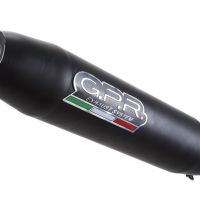 Escape compatível com Royal Enfield Classic 350 2021-2023, Deeptone Nero, Escape legal, aprovado, com db killer removível, tubo de conexão e conversor catalítico 