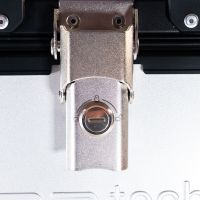 GPR TECH TOP CASE ALPI-TECH 45 LT. PRATA Top case em alumínio, cor prata com placa universal incluída Capacidade Litros 45