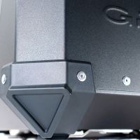 GPR TECH TOP CASE ALPI-TECH 45 LT. PRETO Top case em alumínio, cor preta com placa universal incluída Capacidade Litros 45