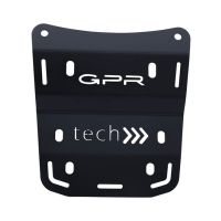 Placa de encaixe específica en titânio Top Case ALPITECH 35/55 LT GPR TECH compatível com Ducati Multistrada V4 / V4S / V4S Sport 1100 2021/2024
