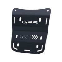 Placa de encaixe específica en titânio Top Case ALPITECH 35/55 LT GPR TECH compatível com Ducati Multistrada V4 / V4S / V4S Sport 1100 2021/2024