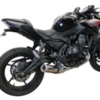 Escape compatível com Kawasaki Z 650 2017-2020, M3 Inox , Sistema homologado com catalisador linha completa, silencioso mais coletor 