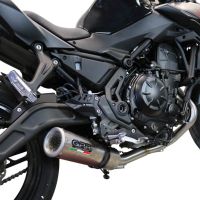 Escape compatível com Kawasaki Z 650 2017-2020, M3 Inox , Sistema homologado com catalisador linha completa, silencioso mais coletor 