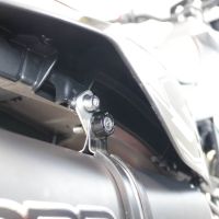 Escape compatível com Aprilia Sx 125 2021-2024, Furore Evo4 Nero, Escape legal, aprovado, com db killer removível, tubo de conexão e conversor catalítico 
