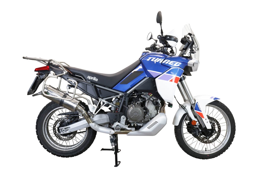 Escape compatível com Bmw R 1200 Gs -Adventure 2013-2016, Dual Inox, Escape legal, homologado, silenciador com db killer removível e tubo de ligação específico 