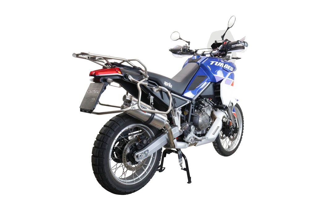 Escape compatível com Bmw R 1200 Gs -Adventure 2013-2016, Dual Inox, Escape legal, homologado, silenciador com db killer removível e tubo de ligação específico 