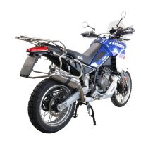 Escape compatível com Bmw R 1200 Gs -Adventure 2013-2016, Dual Inox, Escape legal, homologado, silenciador com db killer removível e tubo de ligação específico 