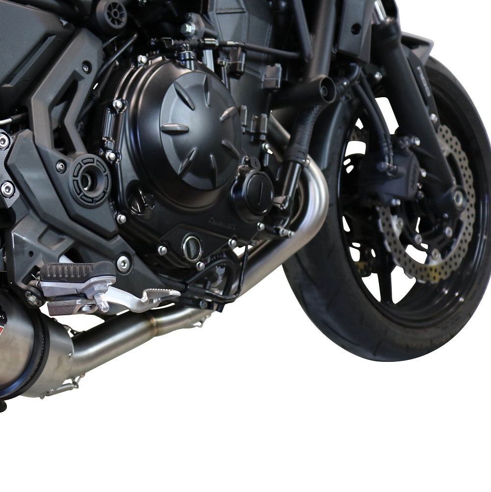 Escape compatível com Kawasaki Z 650 2017-2020, Albus Evo4, Sistema homologado com catalisador linha completa, silencioso mais coletor 