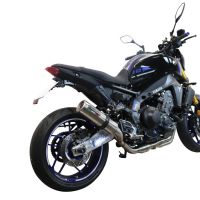 Escape compatível com Yamaha Mt-09 2021-2023, M3 Inox , Sistema homologado com catalisador linha completa, silencioso mais coletor 