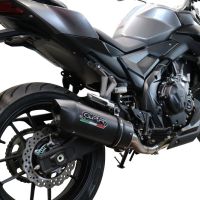 Escape compatível com Voge 500R 2021-2024, Furore Evo4 Nero, Escape legal, homologado, silenciador com db killer removível e tubo de ligação específico 