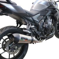 GPR escape compatível com  Voge 500DS 2021-2024, New Grand Prix Evo Titanium, Escape legal, homologado, silenciador com db killer removível e tubo de ligação específico 
