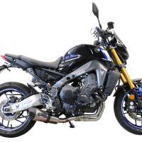 Escape compatível com Yamaha Mt-09 2014-2020, Gpe Ann. titanium, Escape racing linha completa, silencioso mais coletor com dbkiller, não homologado 